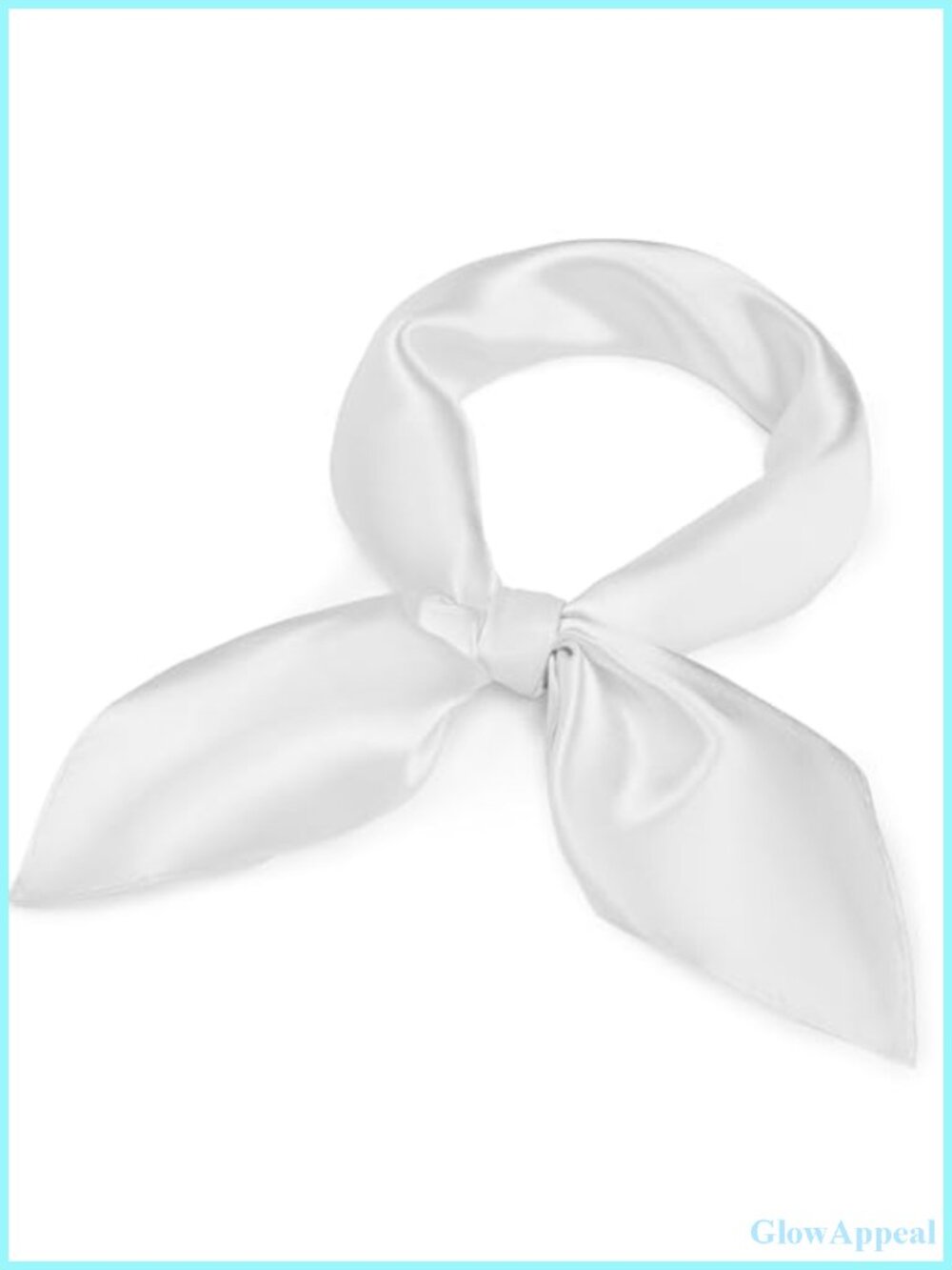 Satin Square Silk Like Neck Scarf Head Wrap